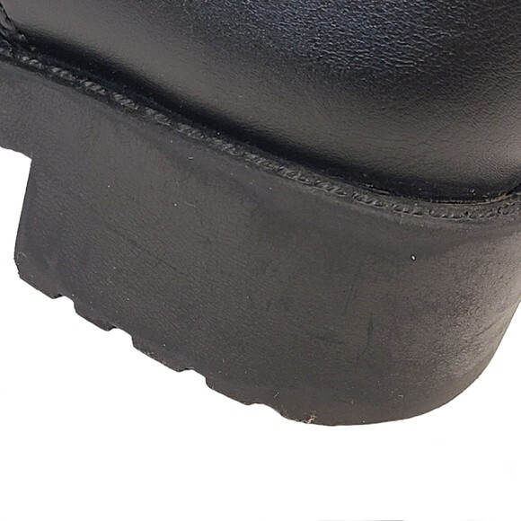 H&M Divided Womens Black Lace Up Boots 5.5 - Picture 12 of 16